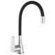 Смеситель для кухни ZERIX SOP7 146 с черным гибким изливом (ZX2654) - изображение 1