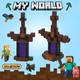 Магнитный конструктор Minecraft "Между Биомами", Конструктор Майнкрафт для детей, 224 детали - изображение 1
