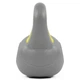 Гиря LiveUp PLASTIC KETTEL BELL 4 кг Grey/Yellow - изображение 5