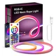 Світлодіодна неонова USB стрічка з керуванням від телефону SFK-11 Bluetooth RGB 5м - зображення 2