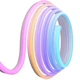 Світлодіодна неонова USB стрічка з керуванням від телефону SFK-11 Bluetooth RGB 5м - зображення 7