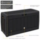 Пластикова коробка KESSER з колесами 310 L - зображення 3