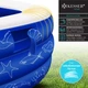 Надувной бассейн KESSER 613л 240 x 142 x 56 см - изображение 7