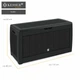 Пластикова коробка KESSER з колесами 310 L - зображення 8