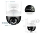Уличная видеокамера 360 6 МП IP поворотная CAMERA Ap ICSEE 6 mp поворотная для улицы и дома с ночной съемкой - изображение 4