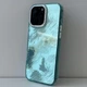 Чохол Marble Texture Series для Apple iPhone 14 Pro Max (Mint) - зображення 2