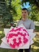 Мыльный букет из 101 розы микс розовый,букет из натурального мыла на 14 февраля, 8 марта, день рождения - изображение 12