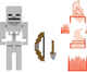 Набір фігурок Minecraft Biome Builds Skeleton 8 см JCN31 (194735273447) - зображення 2