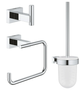 Набір аксесуарів 3 в 1 Grohe Essentials Cube New (40757001) - зображення 1