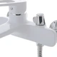 Змішувач для ванни з коротким зливом MIXXUS NEVADA 009 Euro Білий (MI5800) - зображення 3