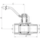 Кран кульовий KOER 1/2" ГШР (KR.215) (KR0037) - зображення 3
