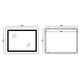 Дзеркало Mixxus Light MR01-90x70 (годинник, LED-підсвічування, антизапотівання) (MI5999) - зображення 9