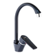 Змішувач для кухні Plamix Oscar-011 Black (PM0616) - изображение 1
