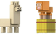 Zestaw figurek Minecraft Biome Builds Baby animal 8 cm JCN33 (194735273393) - obraz 3