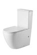 Унітаз-компакт Mixxus Premium Ellipse-0402-R 660x390x855mm, система змиву RIMLESS (MP6468) - зображення 3