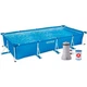 Каркасный прямоугольный бассейн Intex Rectangular Frame Pool 450×220×84см с картриджным фильтром (IND-28274) - изображение 1