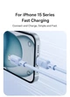 Кабель Type-C на Type-C Baseus Silky Series Fast Charging Data Cable (1m, 100W, 5A, 480 Mbps). Blue - зображення 5