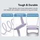 Кабель Type-C на Type-C Baseus Gem Fast Charging Data Cable (1m, 100W, 5A, 480 Mbps). Purple - зображення 8