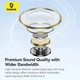 Наушники Type-C с микрофоном проводные Baseus Enock ETHEREAL DESIGN (Type-C, DAC, 1.1 m). Black - изображение 9