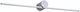 Kinkiet Light Prestige Modern Slim LP-777/1W L CH - obraz 1