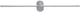 Kinkiet Light Prestige Modern Slim LP-777/1W L CH - obraz 3