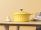 Garnek do gotowania gęsi Buydeem żeliwny emaliowany Mellow Yellow 3.9 l (6950386610109) - obraz 5
