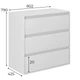 Комод Art in Head 3 Light 790x800x420 Дуб сонома (LT01130000000) - изображение 2