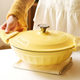 Garnek do gotowania gęsi Buydeem żeliwny emaliowany Mellow Yellow 3.3 l (6950386607819) - obraz 4