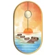 Мышь беспроводная 2E MF300 Capybara Sunset Silent WL BT Yellow (2E-MF300WCAPIBARAYW) - изображение 1