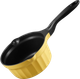 Rondel Buydeem emaliowany ze szklaną pokrywą Mellow Yellow 1.8 l (6950386615517) - obraz 4