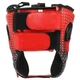 Шлем боксерский открытый Top King Heroe 012 размер XL Red-Black - изображение 4