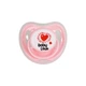 Пустышка силиконовая круглая MGZ-0516(Pink) с колпачком - изображение 2