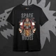 Футболка c принтом WarHammer 40K - Space Wolves Размер M F0726-2 - изображение 1