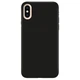 Чохол для Apple iPhone X чорний матовий soft touch (10270050212079124) - зображення 1