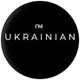 Попсокет пластиковый круглый чёрный (d=37 мм) I`m Ukrainian (15840480681263095) - изображение 1