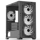 Корпус AeroCool D302A-G-BK-v1 (ACCS-DS04043.11) Чорний без БЖ - зображення 3