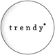Попсокет пластиковый круглый чёрный (d=37 мм) "Trendy" (15840480382179672) - изображение 1