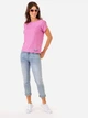 Футболка женская U.S. Polo Assn 215840-7F00A(PINK PIZAZZ) XL Розовая (786660546224) - изображение 4