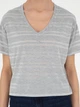 Футболка жіноча Pierre Cardin G022SZ011-000-1841725(gri melanj) M Сіра (8683857053133) - зображення 6