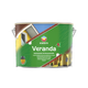 Краска для деревянных фасадов Eskaro Veranda полуматовая Белая 9.5 л - изображение 1
