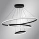 Керована світлодіодна люстра LATTE 75W 3R-ON/OFF-600x1100-BLACK/WHITE-220-IP20 - зображення 10
