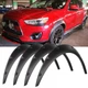 Накладки на арки Фендер Mitsubishi ASX ABS пластик універсальні чорний - зображення 1