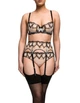 Бюстгальтер балконет Dita von Teese 85C Чорний (D59067) - изображение 4