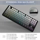 Ігрова безпровідна клавіатура Attack Shark m87 pro GRADIENT Механічна ( 2.4G/Bluetooth/USB type-c) RGB Підсвічування - зображення 6