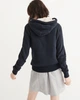Толстовка женская - толстовка Abercrombie & Fitch AF5593W S Темно-синий - изображение 4