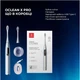 Умная зубная электрощетка Oclean X Pro Digital Electric Toothbrush Glamour Silver (6970810552560) - изображение 15