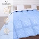 Одеяло пуховое MirSon №1855 Bio-Blue 90% пух Зима+ 110x140 (2200003013894) - изображение 2