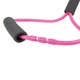 Еспандер-вісімка LiveUp SOFT EXPANDER 0,6×0,9×100 см Pink/Grey - зображення 3