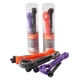 Скакалка в тубусі LiveUp PVC JUMP ROPE 275 см Orange/Black - изображение 5