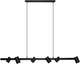 Lampa wisząca Light Prestige Snow 6xGU10 Black (LP-731/6L BK) - obraz 1